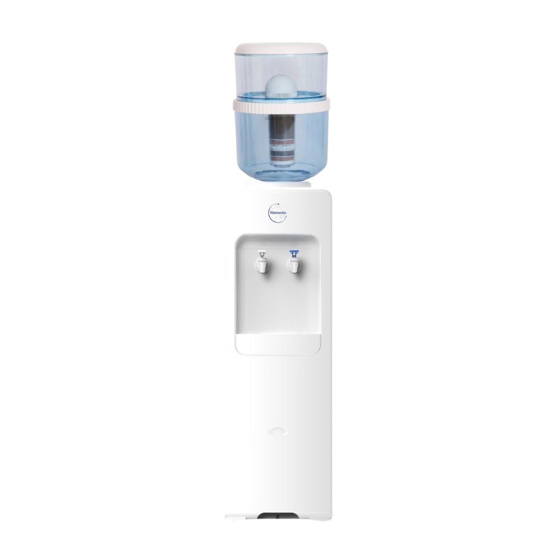 AquaPulse Freestanding Water Cooler - Off White