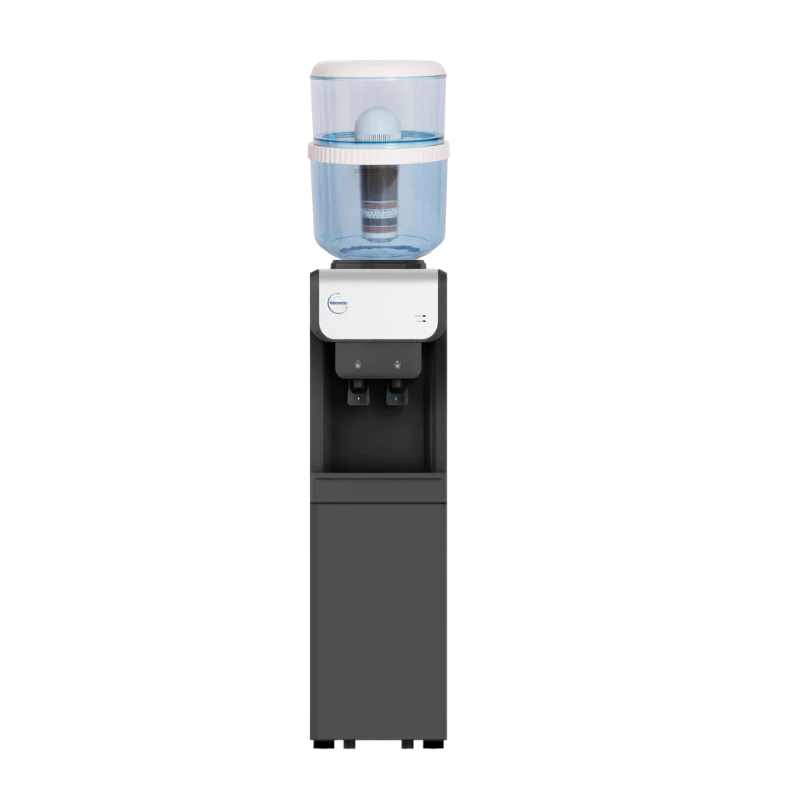 Black Aquafresh Freestanding Water Cooler