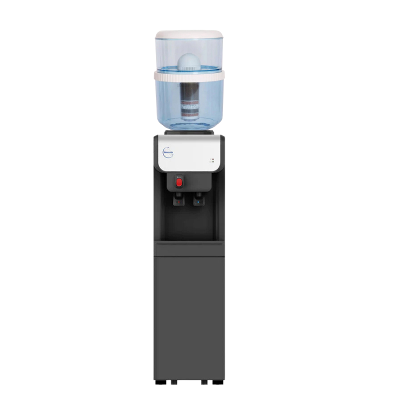 Black Aquafresh Freestanding Water Cooler