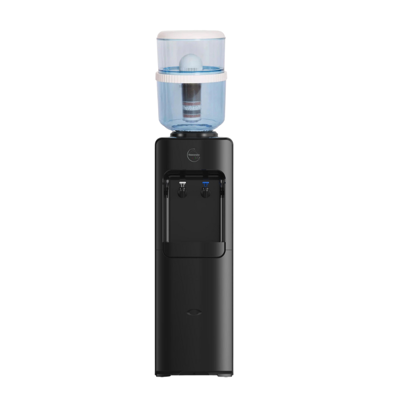 Black AquaPulse Freestanding Water Cooler