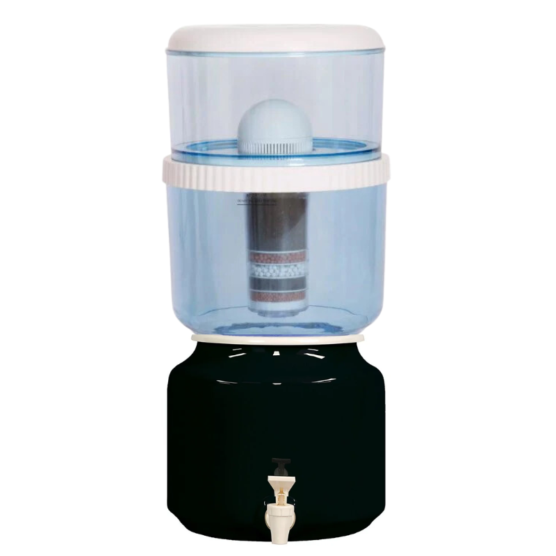 Black Porcelain Water Dispenser