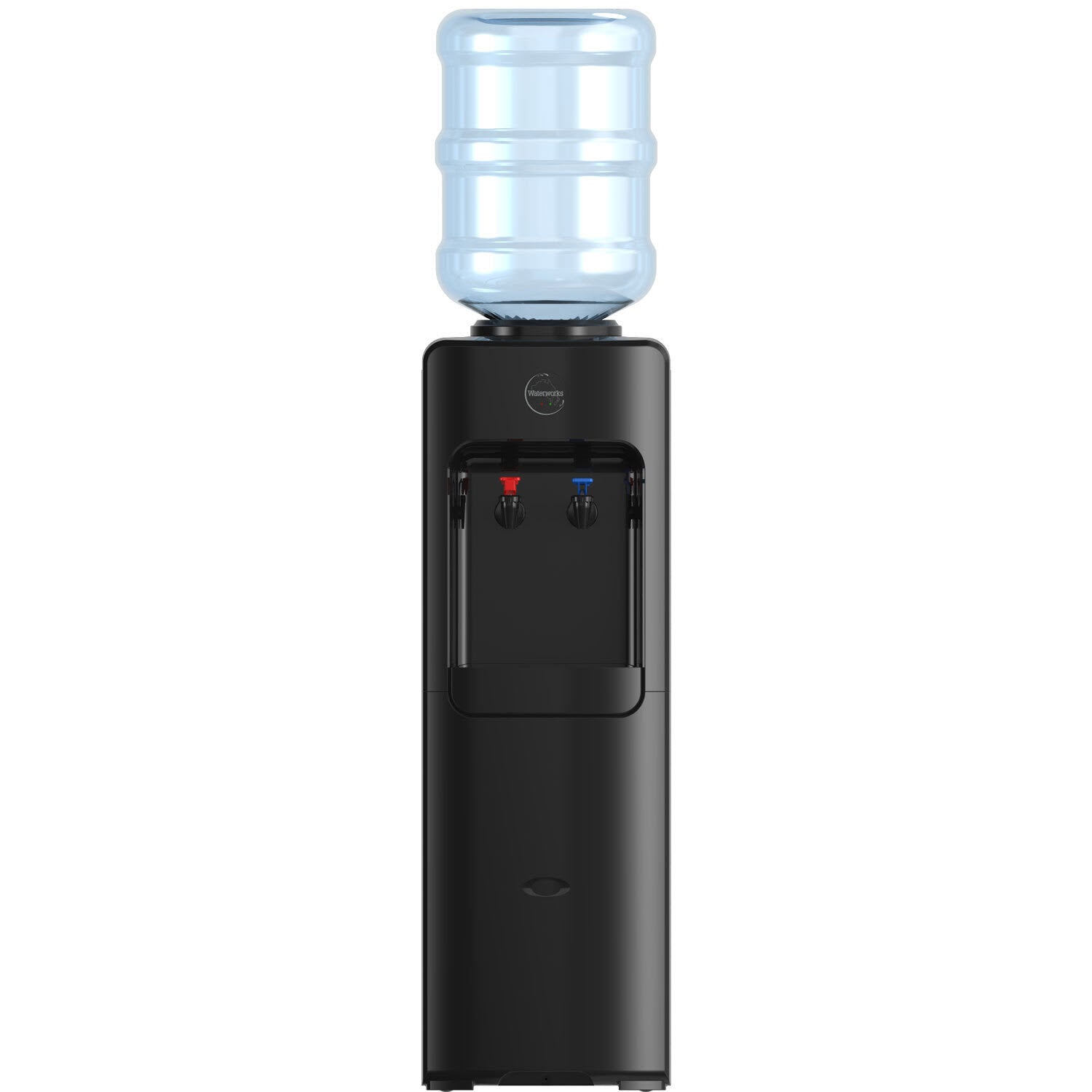 Black Sensory Activated Freestanding Water Cooler