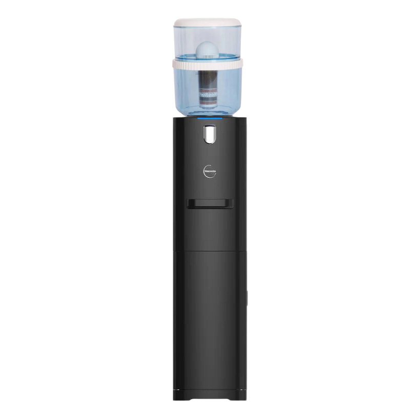 Black Sensory Activated Freestanding Water Cooler