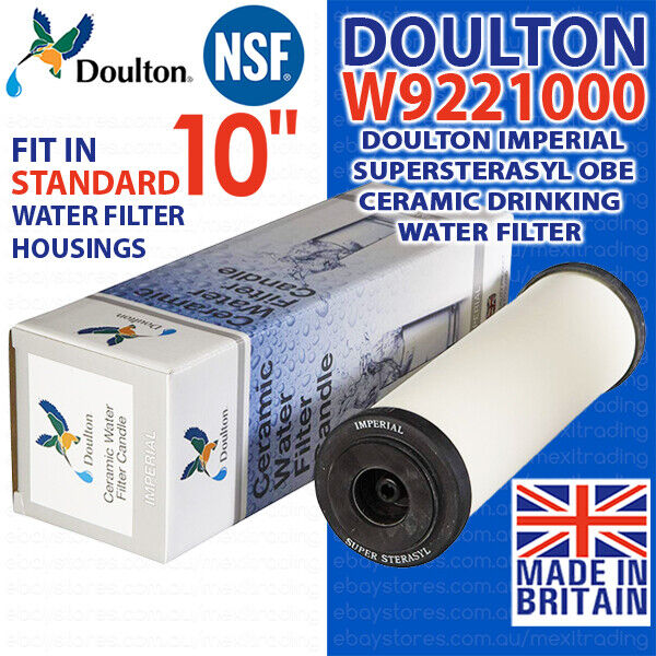 Doulton Ultracarb Countertop Water Filter Replacement Cartridge W9123006