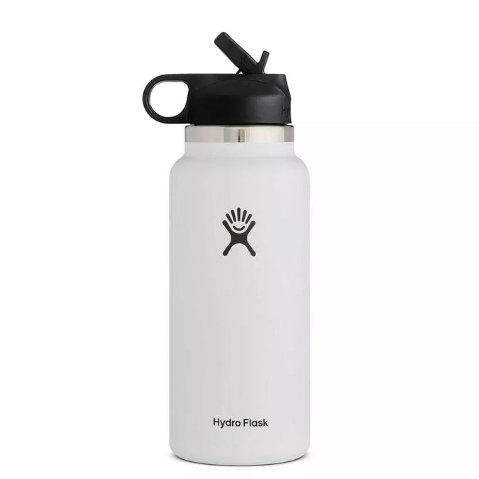 Hydro Flask 40oz Sport Water Bottle Stainless Steel Wide Mouth with Straw