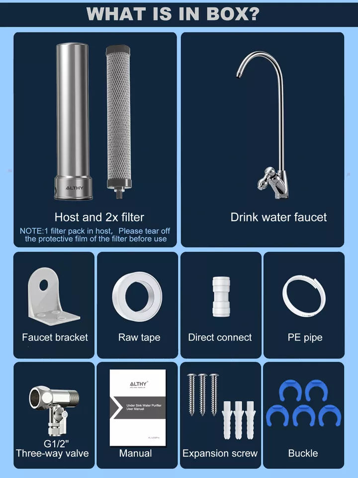 Awesome Water Filters U200PRO Under-Sink Water Filter