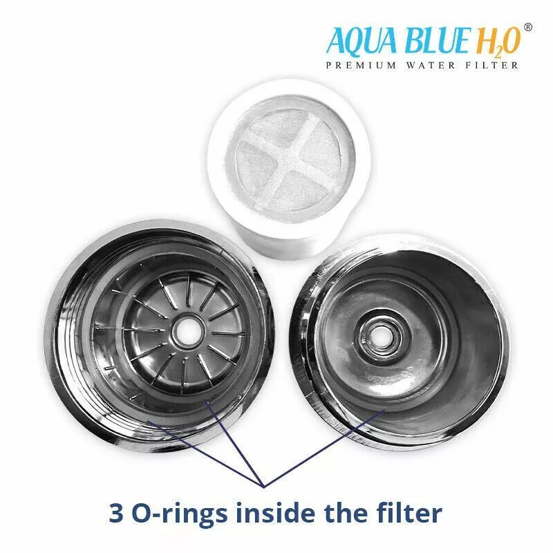 12 Stage High Output Chrome Shower Filter