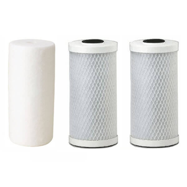 Triple Big White/Blue Polyspun Sediment Filter Cartridge MWF 20″ x 4.5″