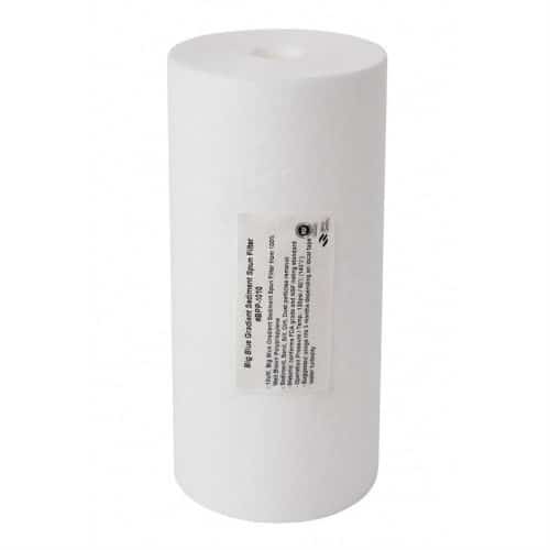 Twin Big White/Blue Polyspun Sediment Filter Cartridge MWF 10″ x 4.5″